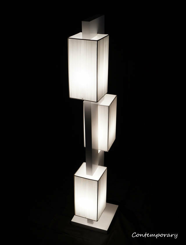 Contemporary Lamps For Living Room
 White Modern Contemporary Floor lamp ZK002L lighting for
