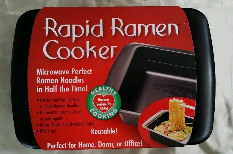 Cook Ramen Noodles In Microwave
 Rapid Ramen Cooker Microwave bowl for Ramen