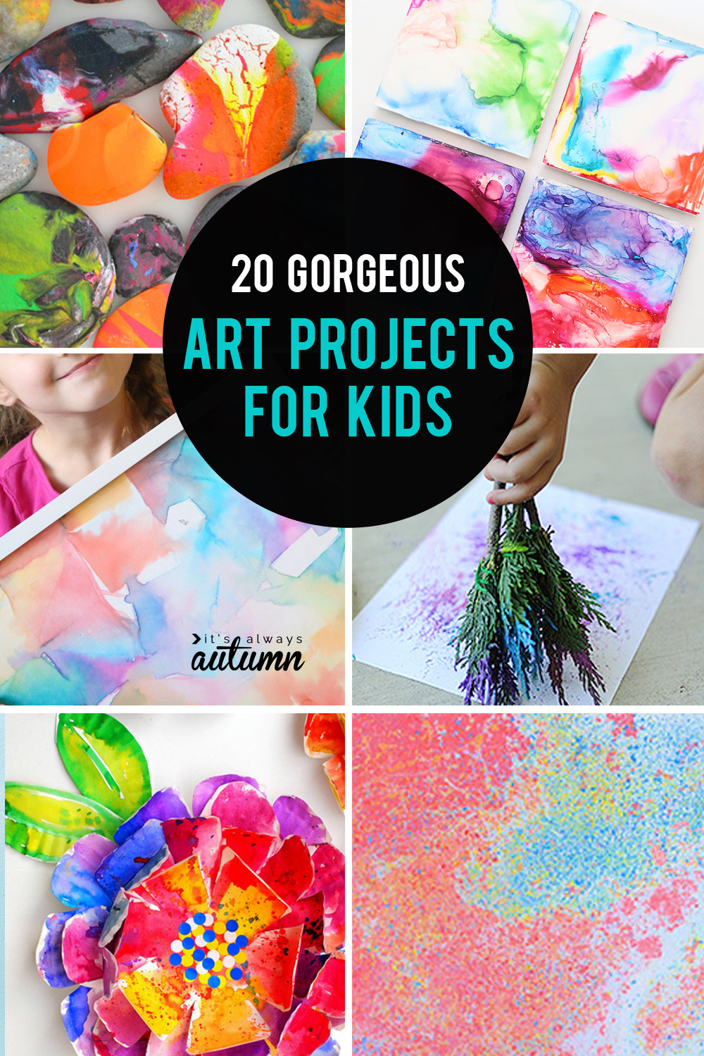 Cool Art Projects For Kids
 20 kid art projects pretty enough to frame It s Always
