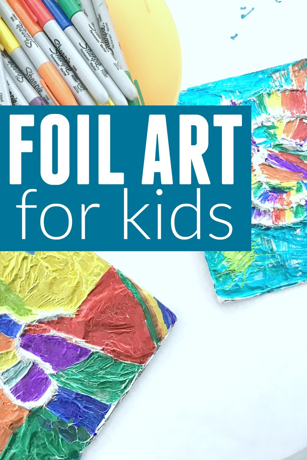 Cool Art Projects For Kids
 Toddler Approved Foil Art for Kids