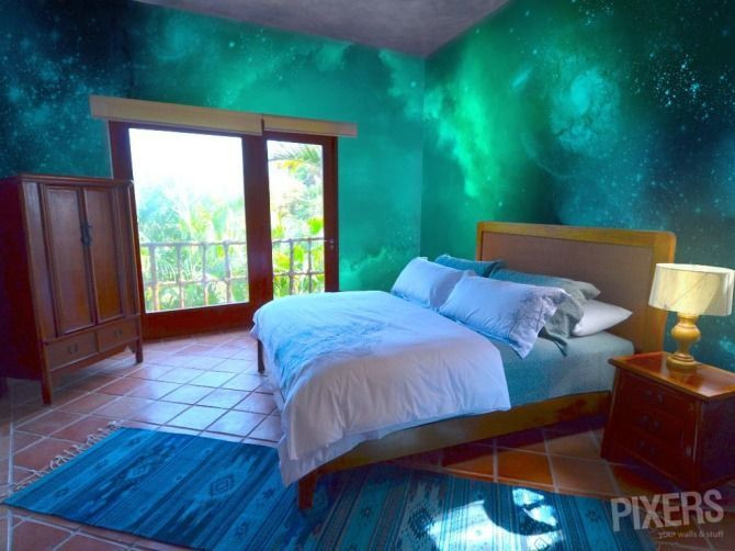 Cool Bedroom Paint Ideas
 cool art murals supernatural house walls Google Search