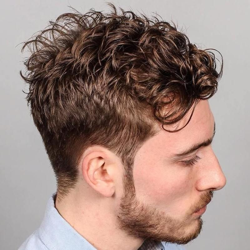 Cool Curly Hairstyles Guys
 100 Cool Short Hairstyles and Haircuts for Boys and Men