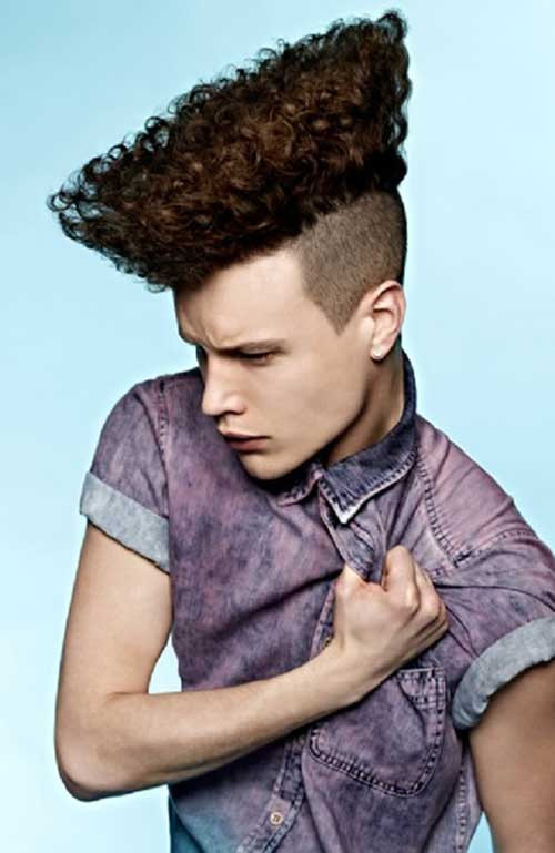 Cool Curly Hairstyles Guys
 10 Crazy Men s Hairstyles