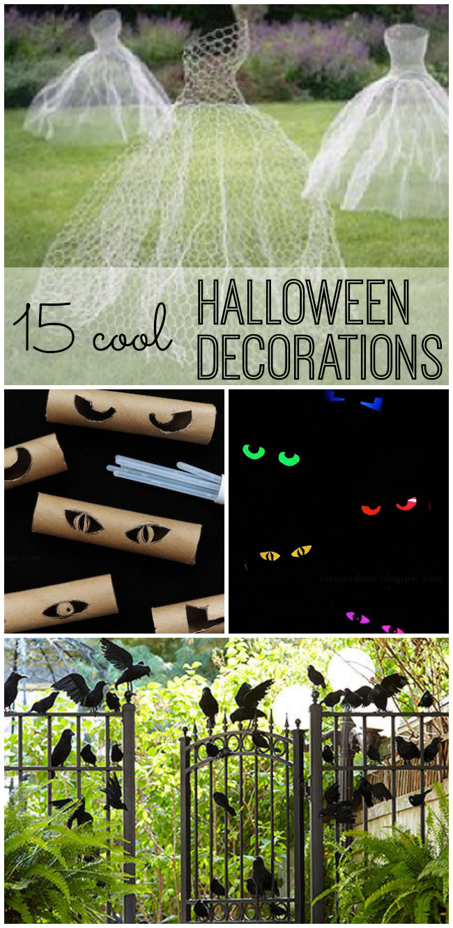 Cool DIY Halloween Decorations
 15 Cool Halloween Decorations My Life and Kids