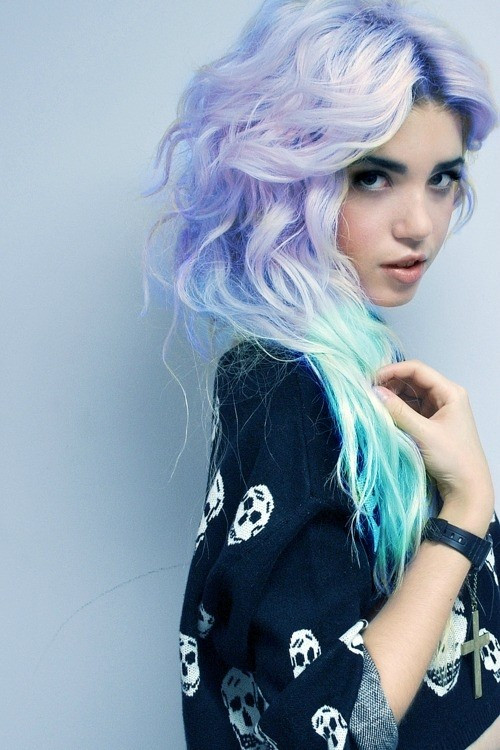 Cool Dyed Hairstyles
 1000 images about Cool dyed hair on Pinterest