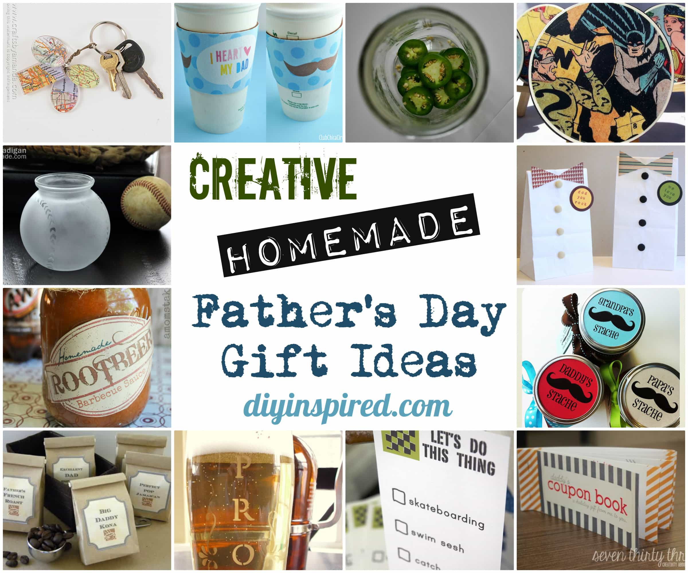 Cool Father Day Gift Ideas
 Creative Homemade Father’s Day Gift Ideas DIY Inspired