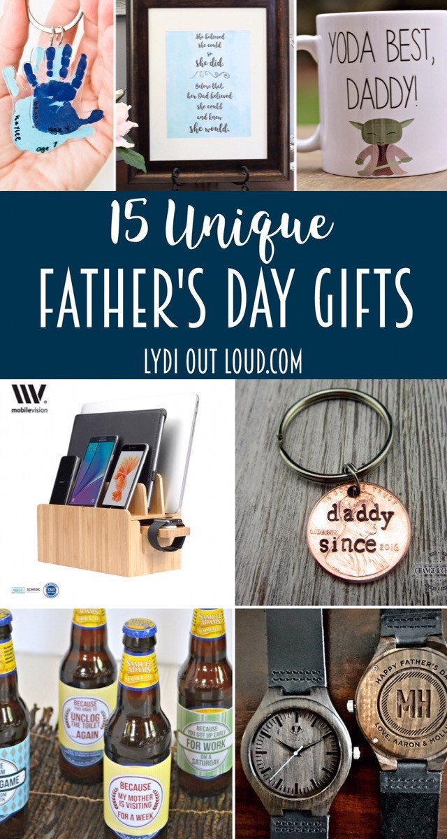 Cool Father Day Gift Ideas
 Unique Father s Day Gift Inspiration Lydi Out Loud