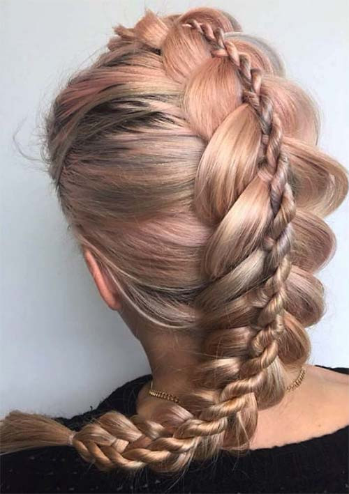 Cool French Braid Hairstyles
 100 Ridiculously Awesome Braided Hairstyles To Inspire You