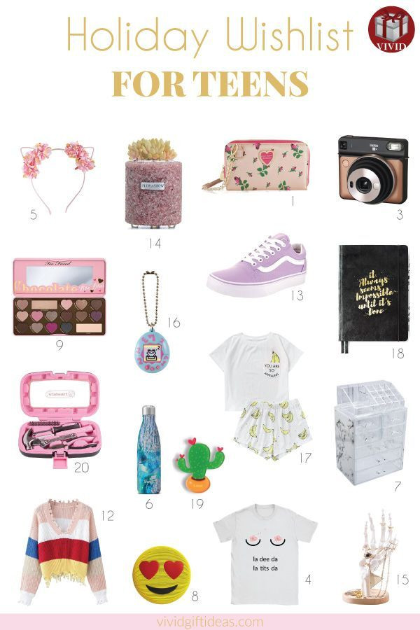 Cool Gift Ideas For Teenage Girls
 Pin on Gifts for Teenagers