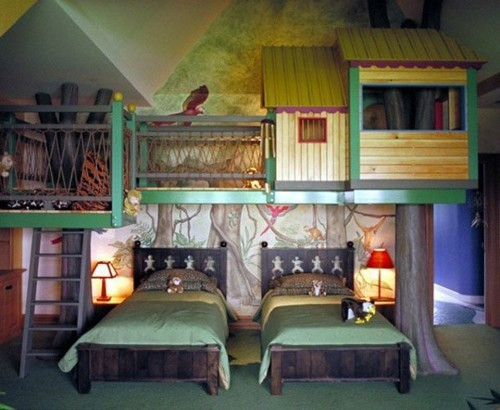 Cool Kids Room Decor
 25 Fun And Cute Kids Room Decorating Ideas DigsDigs
