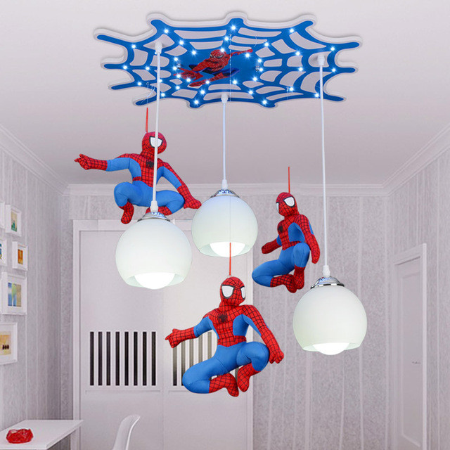 Cool Lights For Kids Room
 Aliexpress Buy Cool cartoon character Spiderman