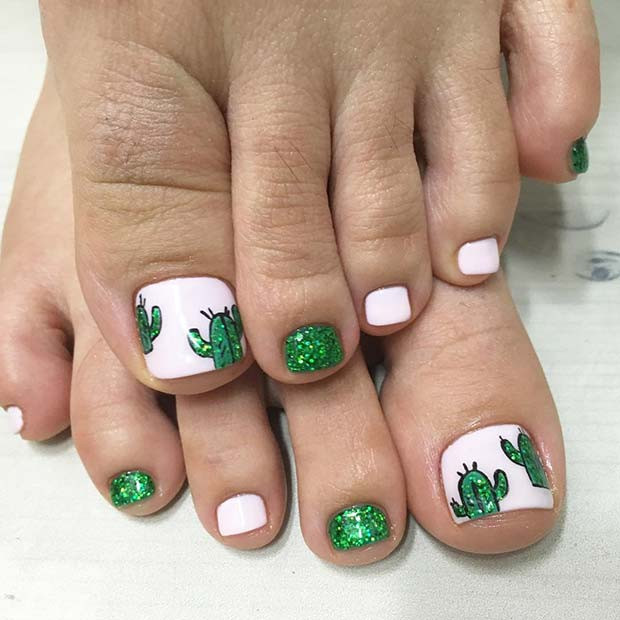 Cool Toe Nail Designs
 25 Eye Catching Pedicure Ideas for Spring