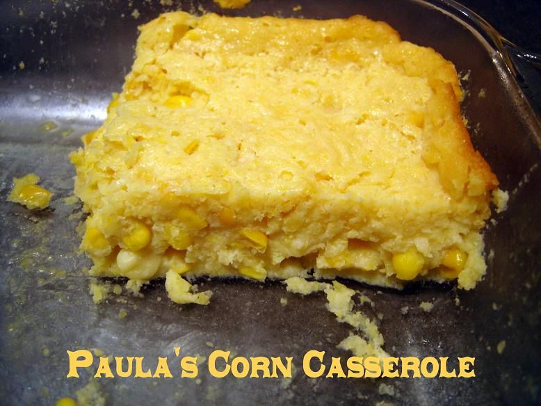 Corn Casserole With Sour Cream
 Paula Deen’s Corn Casserole Veggie Styles