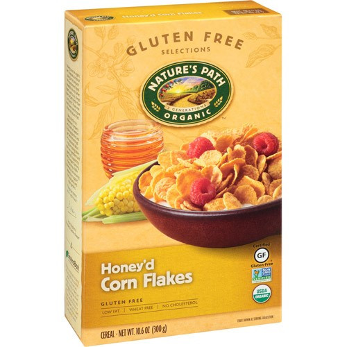 Corn Flakes Gluten Free
 Nature s Path Organic Gluten Free Selections Honey d Corn