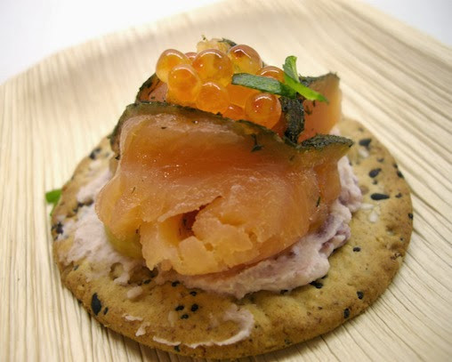 Costco Honey Smoked Salmon
 DIY Hors d oeuvre Smoked Salmon on Crackers