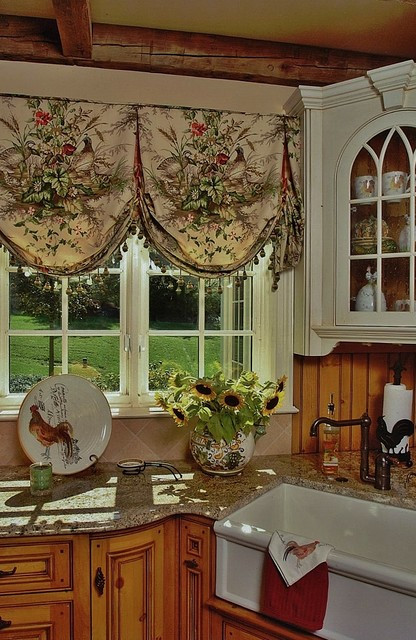 Cottage Kitchen Curtains
 Ely Farm II Traditional philadelphia by Delier & Delier