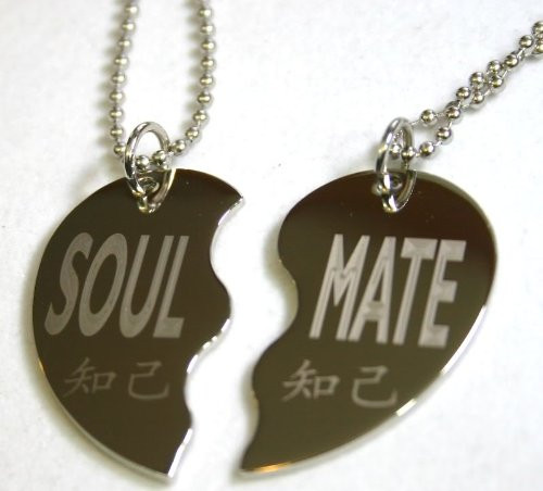Couple Heart Necklace
 Couples Interlocking Necklaces