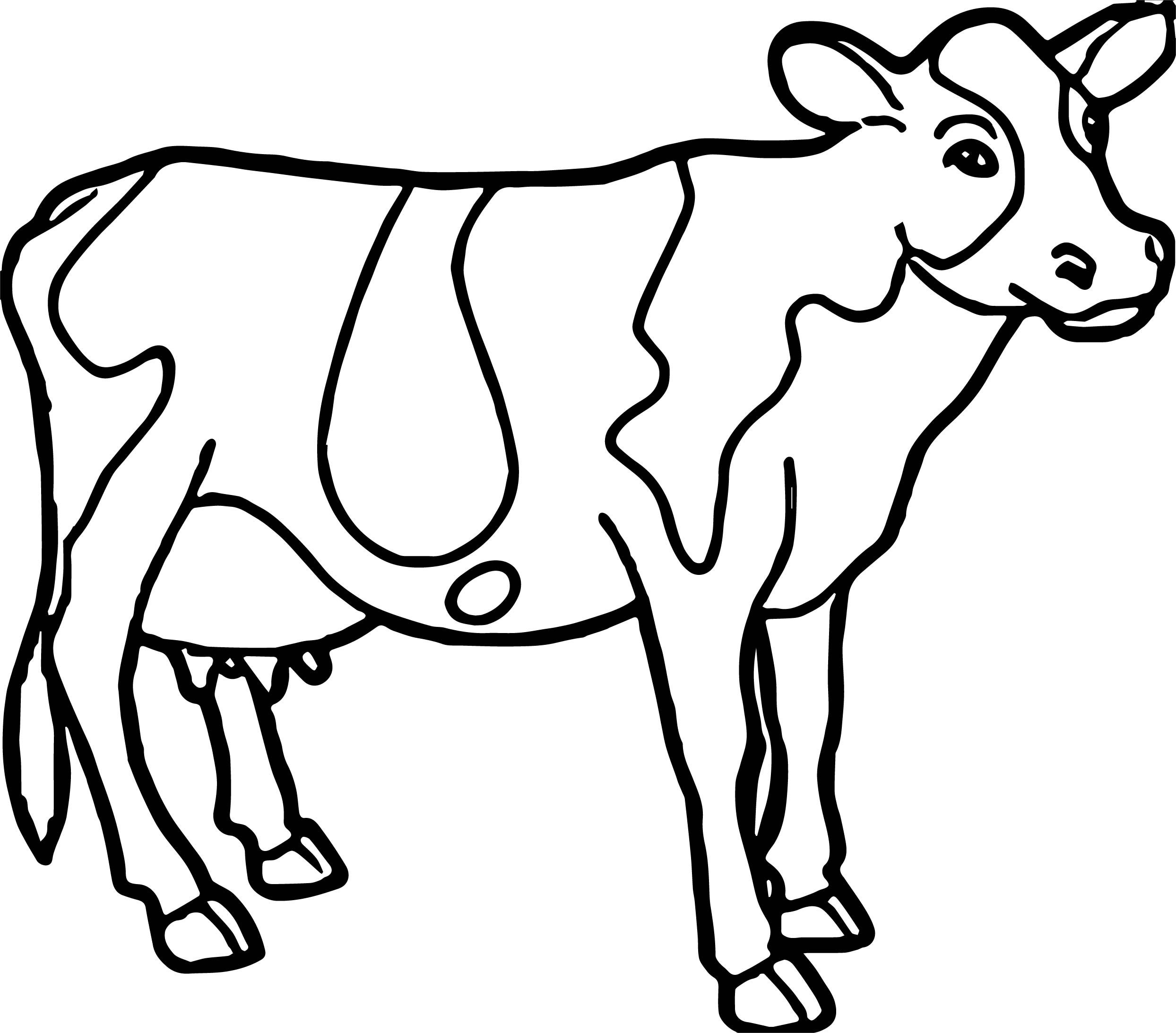 Cow Coloring Pages Free Printable
 Cow Face Coloring Pages at GetColorings
