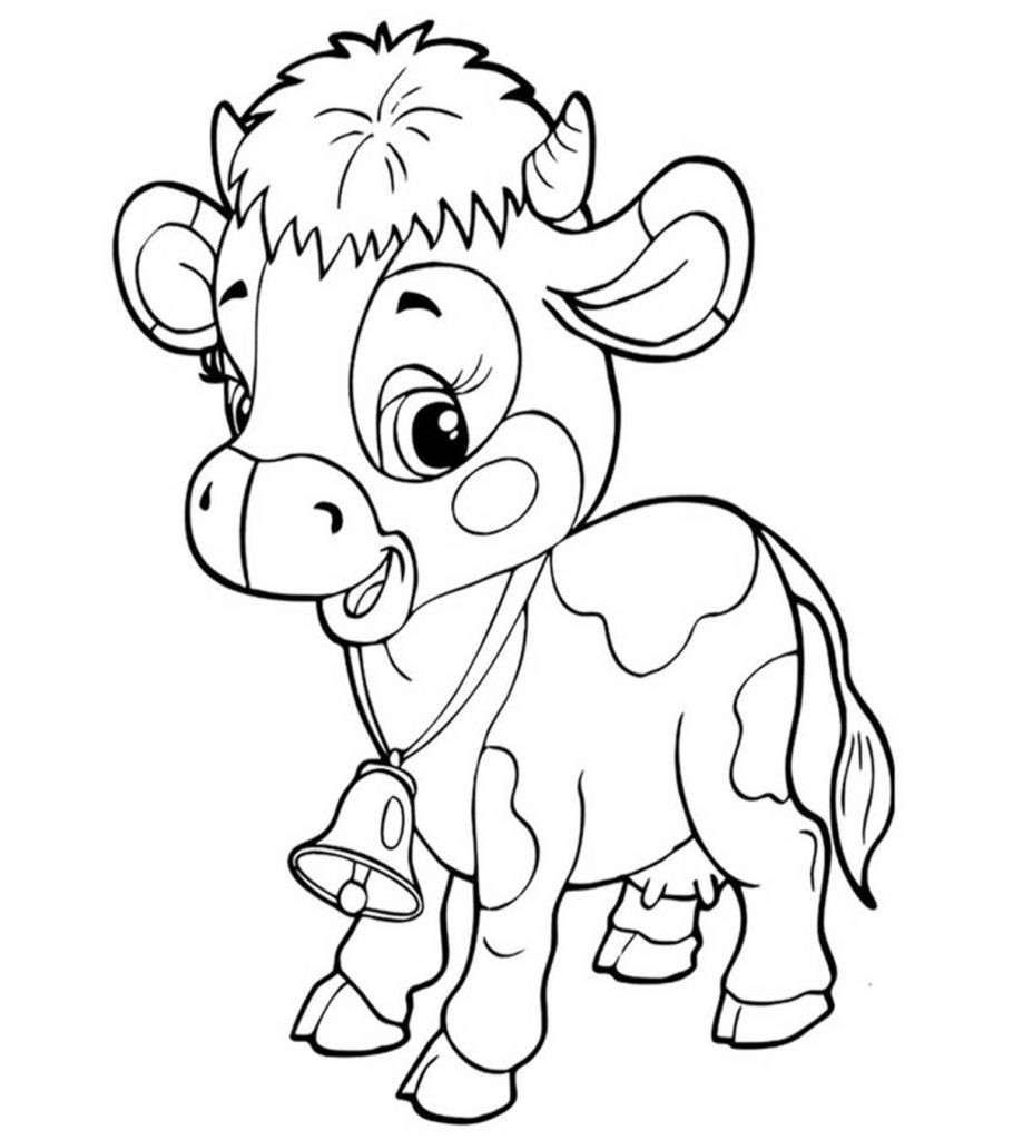 Cow Coloring Pages Free Printable
 Top 15 Free Printable Cow Coloring Pages line