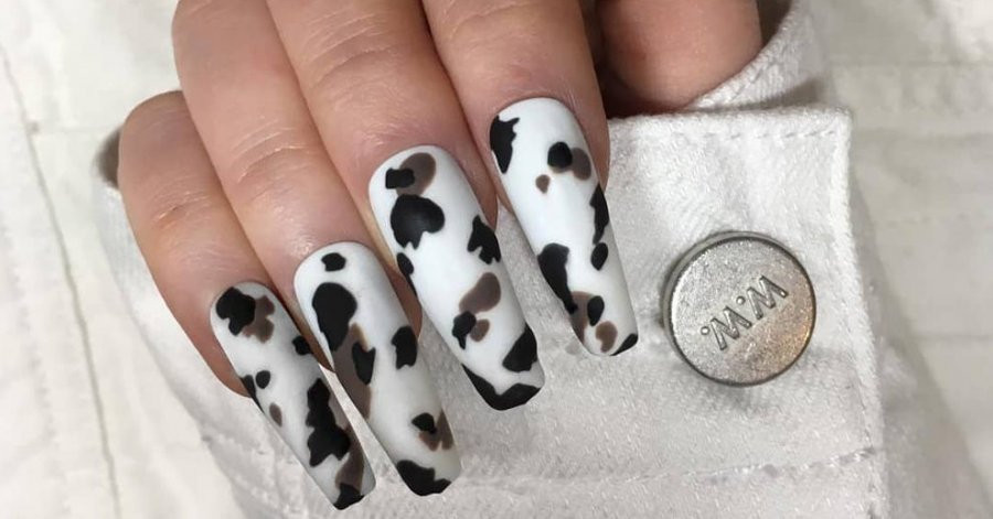 Cow Nail Art
 What Are the "Cow Nails" You ll Be Seeing Everywhere Soon