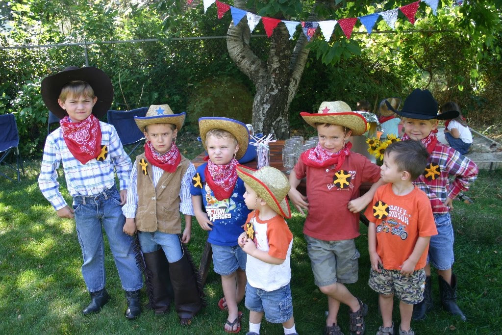 Cowboy Kids Party
 Bonne Nouvelle Homemade Kids Cowboy Birthday Party