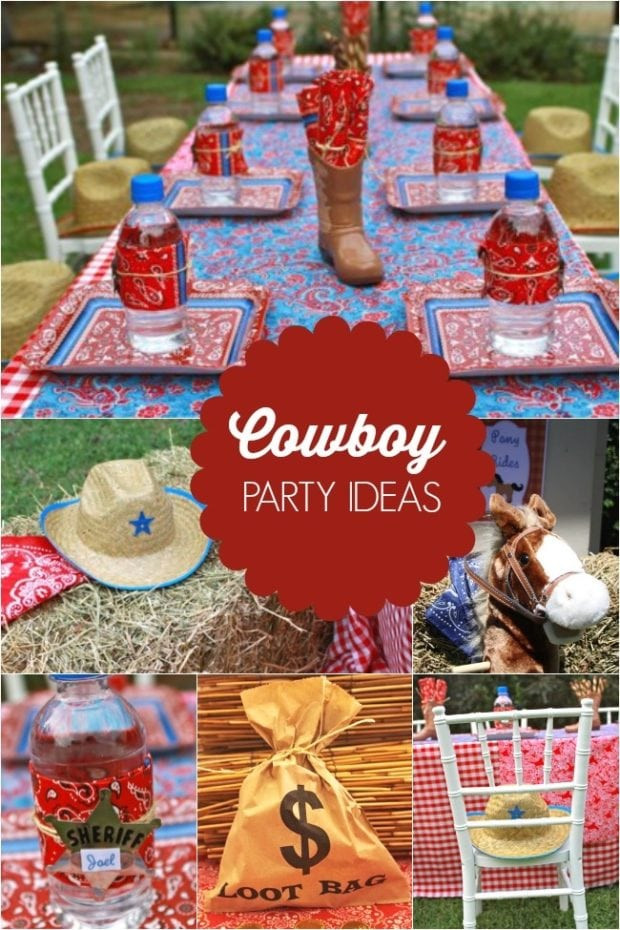 Cowboy Kids Party
 Giddy Up It s a Boy s Western Themed Cowboy Birthday