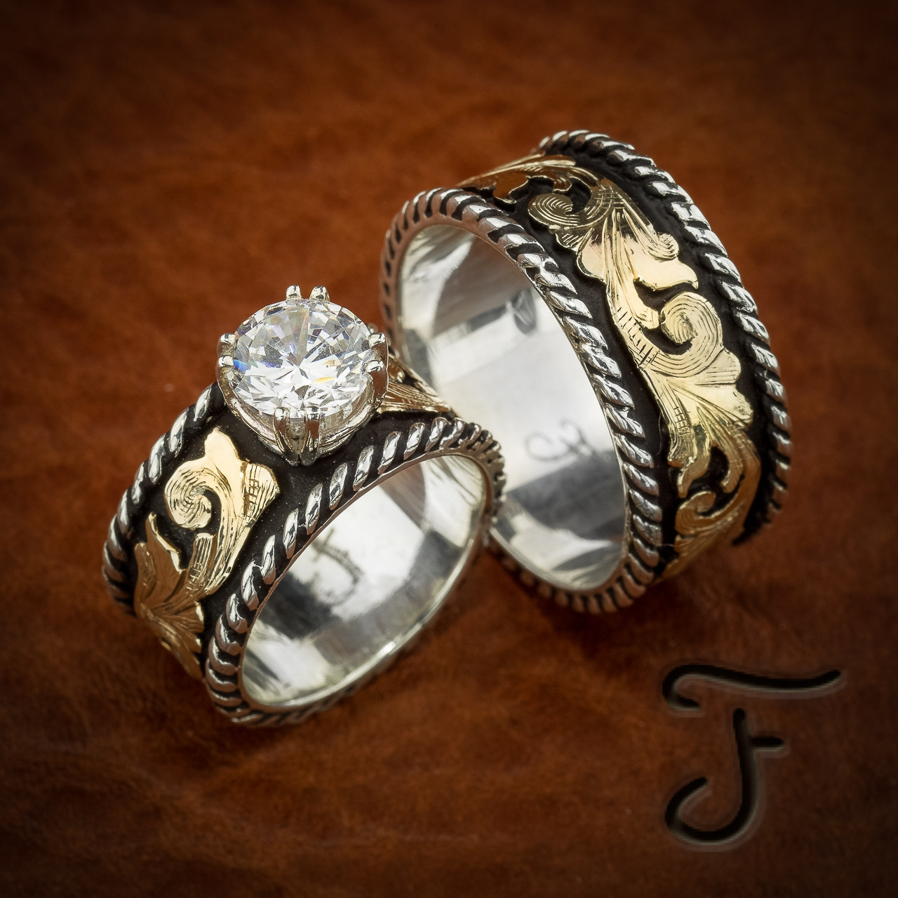 Cowboy Style Wedding Rings
 Gallery cowboy style wedding rings Matvuk