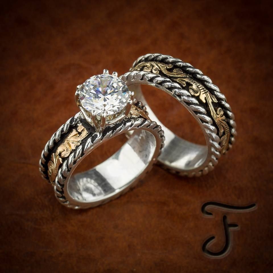 Cowboy Style Wedding Rings
 Elegant Cowboy Wedding Rings Matvuk