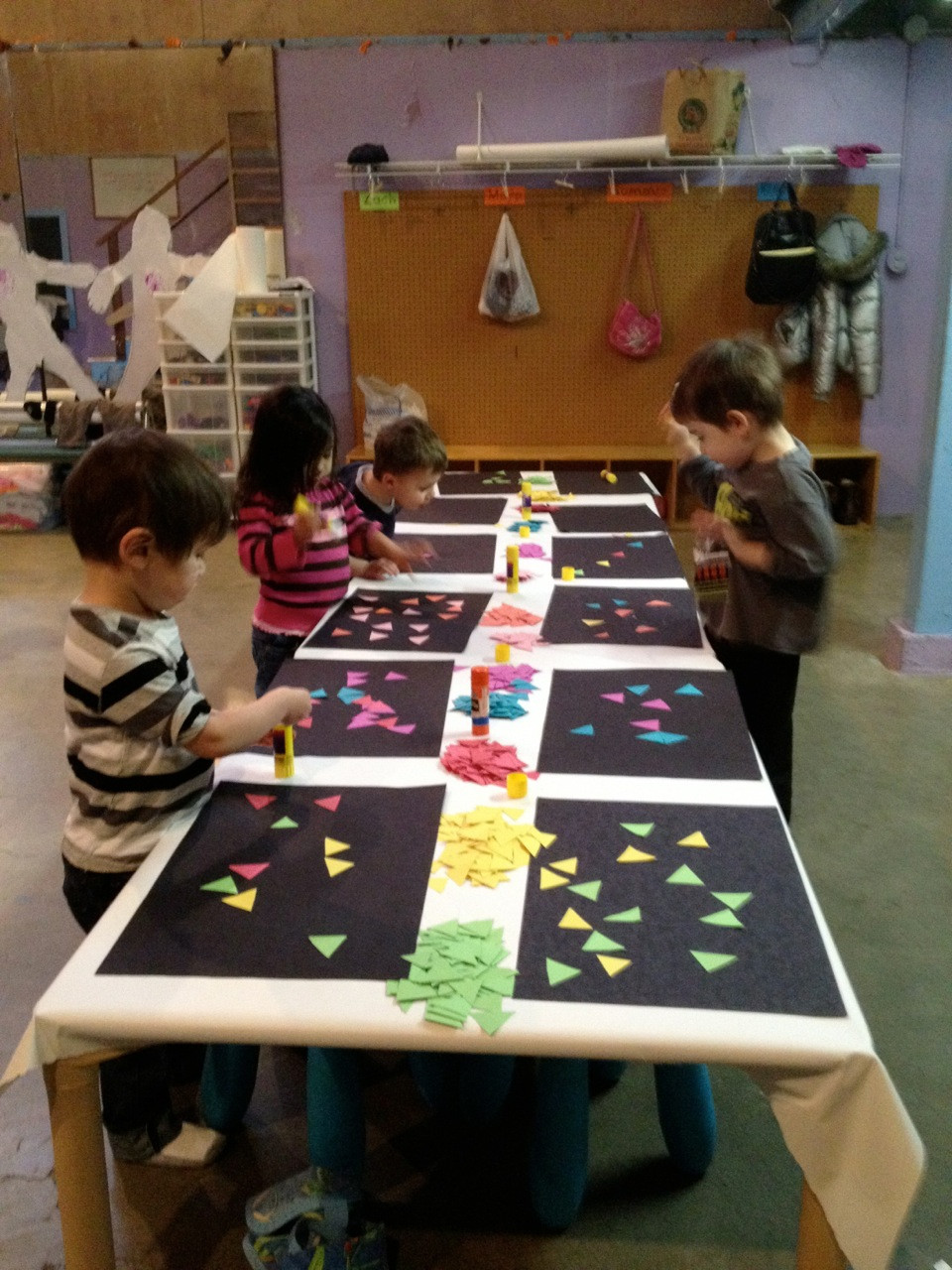 Craft Activities For Preschoolers
 Mosaic Art at Preschool
