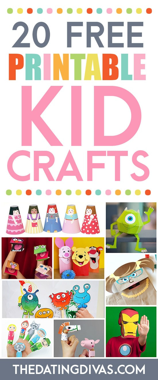 Craft Activities For Toddlers
 101 Free Printables For Kids The Dating Divas