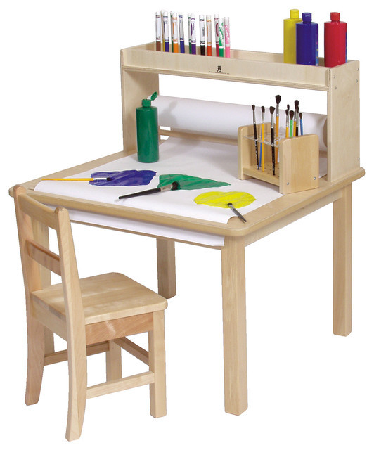 Craft Desk For Kids
 Steffywood Kids Craft Creativity Desk Wooden Art Table