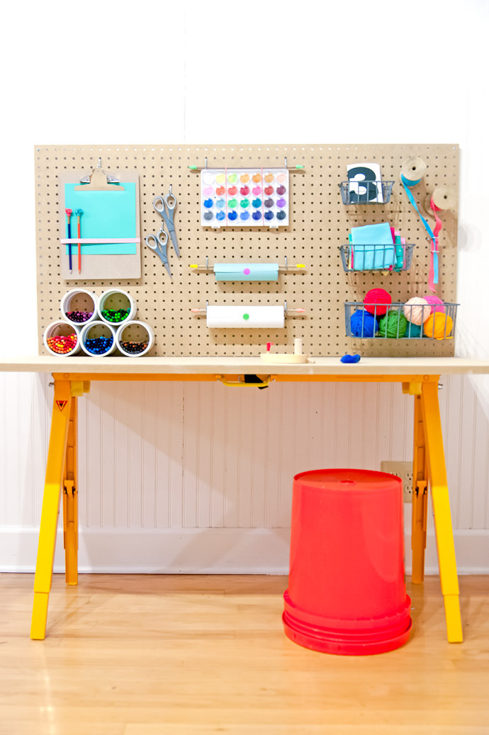 Craft Desk For Kids
 Store All Your Kid s Crafts For Under $50