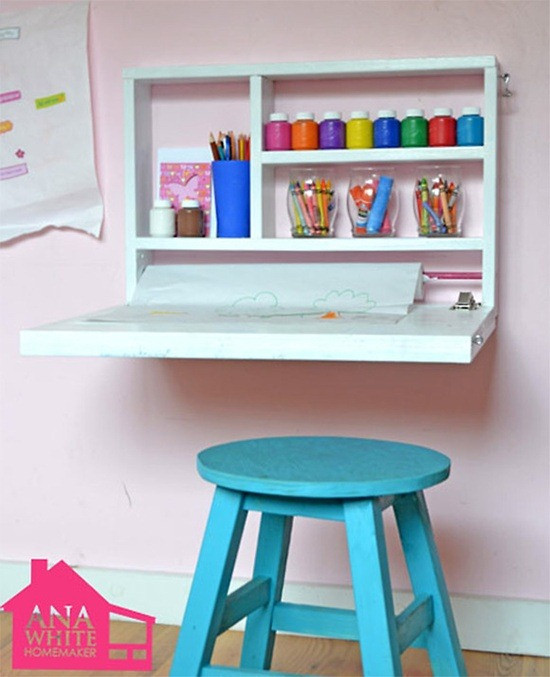 Craft Desk For Kids
 12 DIY Ideas for Kids Rooms DIY Home Decor