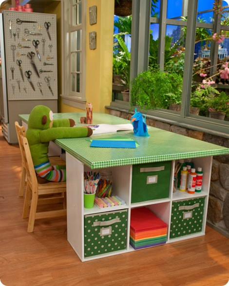 Craft Desk For Kids
 5 Great Craft Areas For Kids