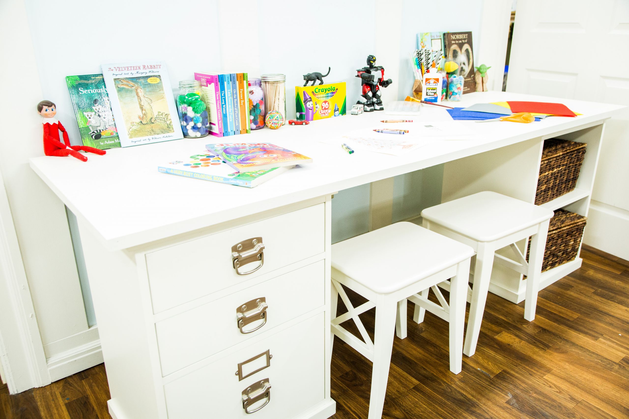 Craft Desk For Kids
 DIY Kids Craft Table Home & Family
