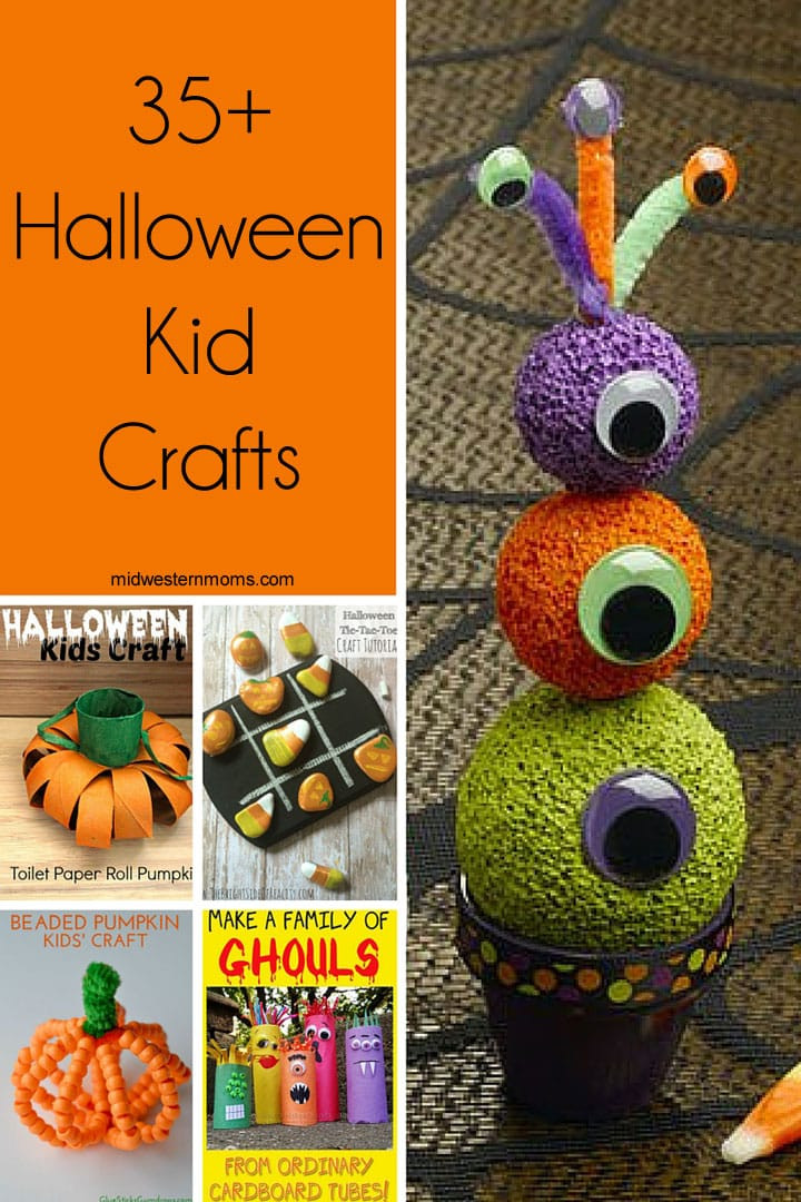 Craft Ideas For Toddlers
 35 Halloween Kid Crafts