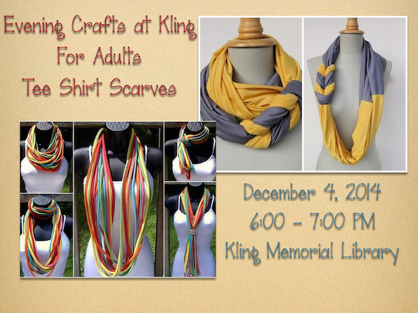 Craft Night Ideas For Adults
 Evening Crafts at Kling for Adults — Kling Memorial Library