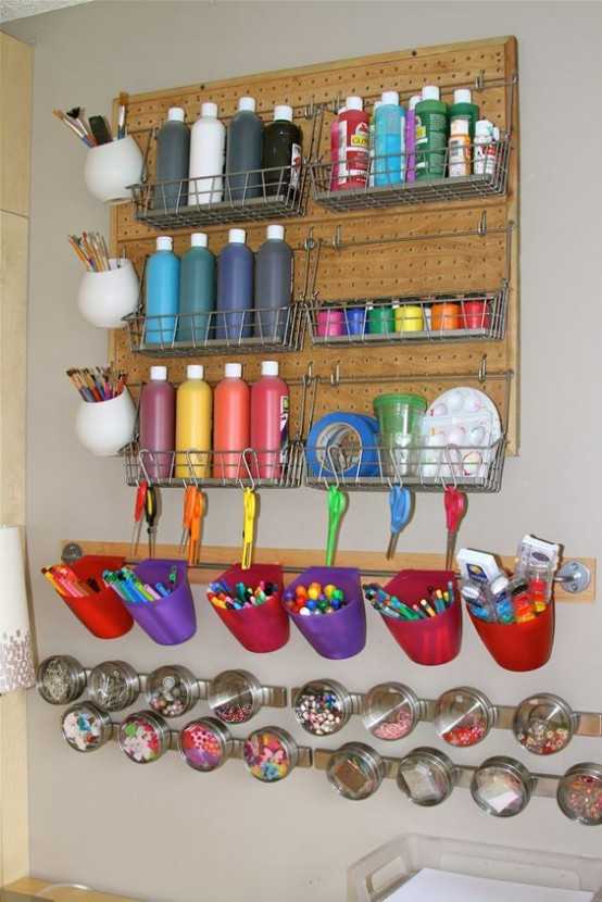 Craft Organization Ideas
 40 Ideas To Organize Your Craft Room In The Best Way