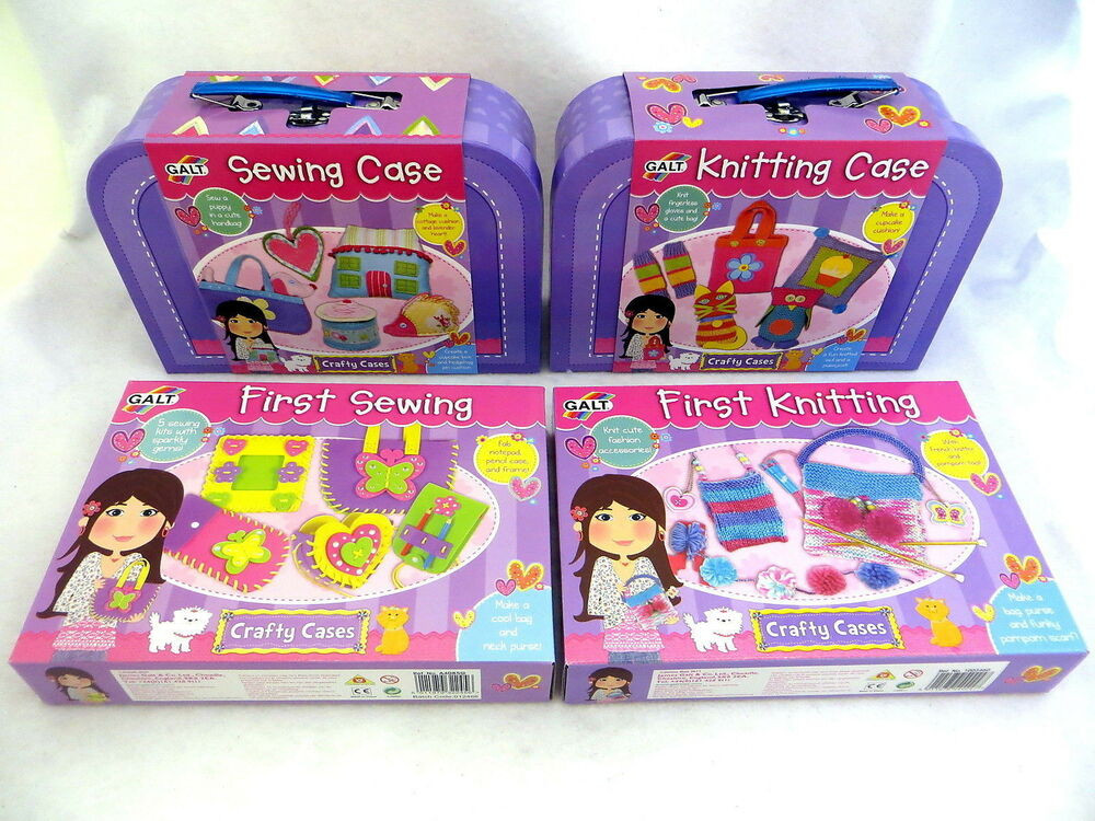 Craft Sets For Toddlers
 Galt Childrens Sewing Knitting Kits Kids Craft