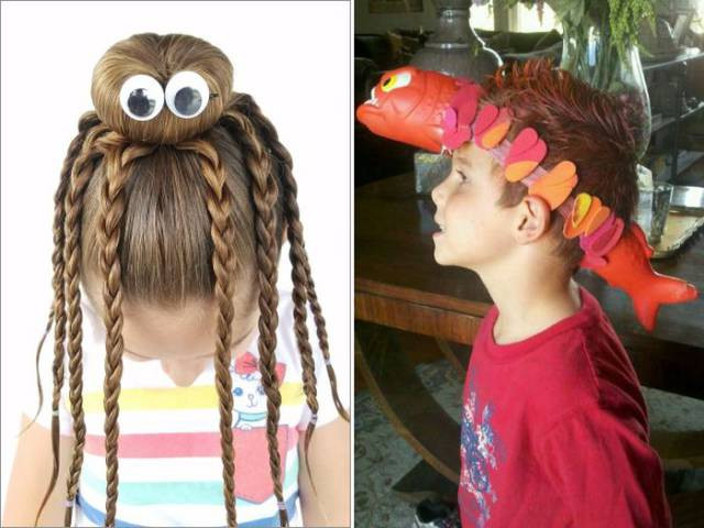 Crazy Hairstyles For Long Hair
 “Crazy Hair Day” At School Has Seen All Kinds Shocking