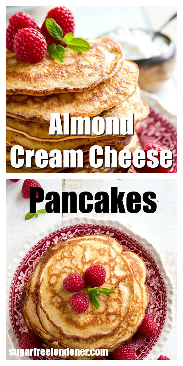 Cream Cheese Pancakes With Almond Flour
 Almond Cream Cheese Keto Pancakes – Sugar Free Londoner