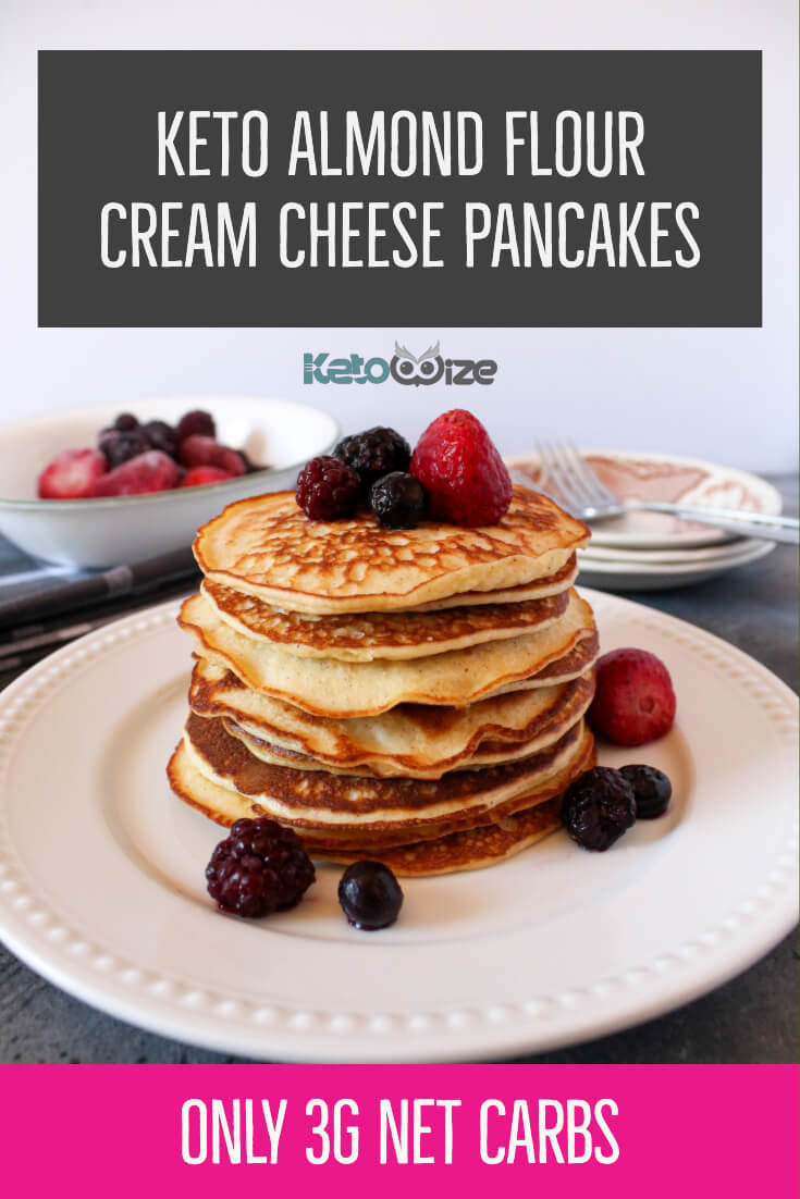 Cream Cheese Pancakes With Almond Flour
 Keto Almond Flour Cream Cheese Pancake Recipe Quick and Easy
