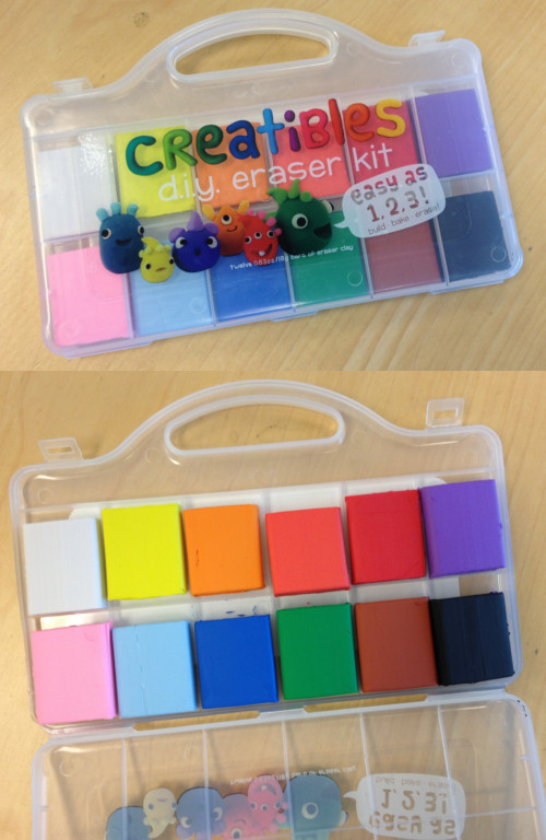 Creatables DIY Eraser Kit
 Fun and Easy Make Your Own Eraser Kit