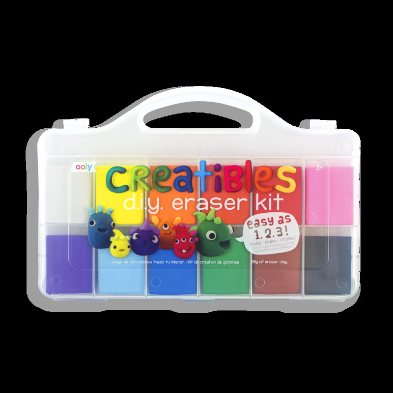 Creatables DIY Eraser Kit
 Creatibles DIY Eraser Kit OOLY