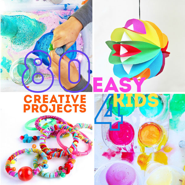 Creative Project For Kids
 80 Easy Creative Projects for Kids Babble Dabble Do