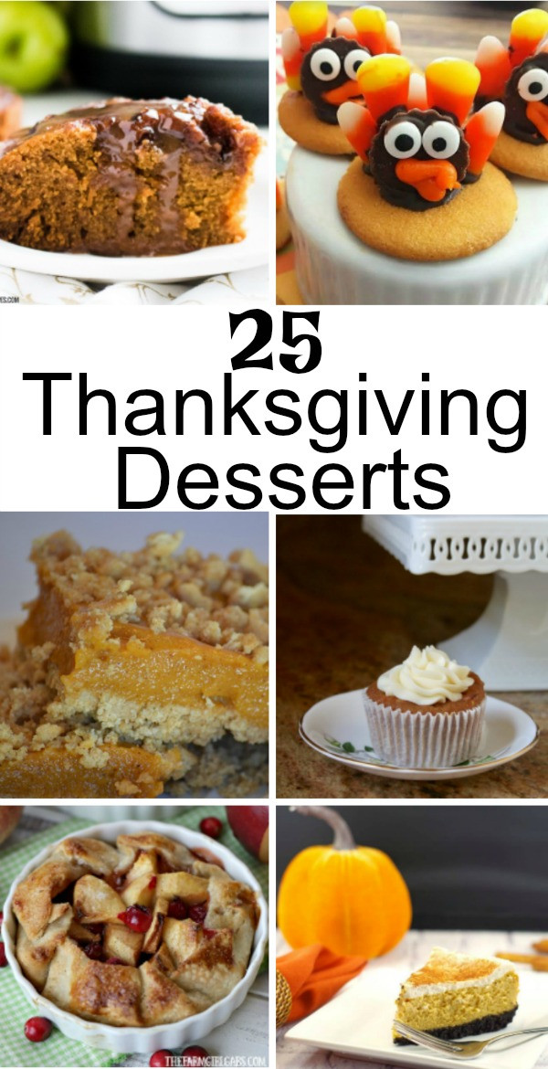 Creative Thanksgiving Desserts
 25 Thanksgiving Desserts Creative Southern Home
