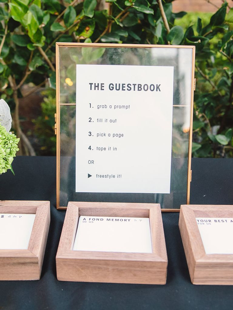 Creative Wedding Guest Books
 21 Wedding Guest Book Alternatives You and Your Guests