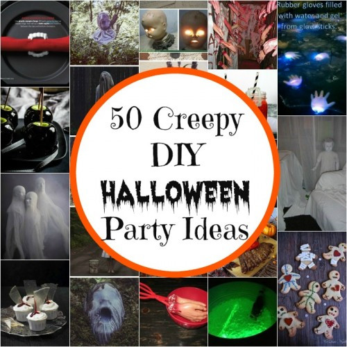 Creepy Halloween Party Ideas
 halloween party collage DIY for Life