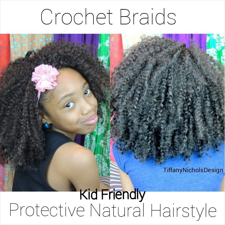 Crochet Braids Hairstyles Youtube
 Crochet Braids on Natural Hair Kid Friendly