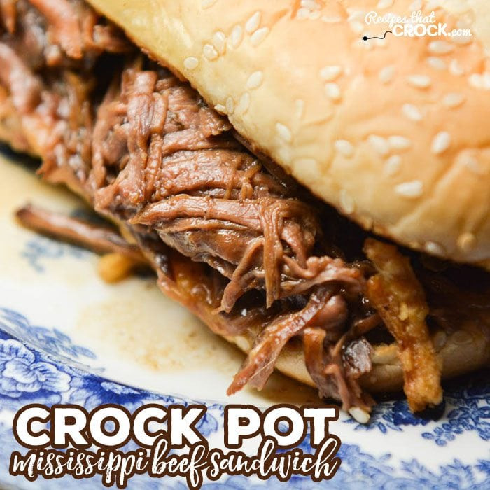 Crockpot Roast Beef Sandwiches Recipe
 Crock Pot Mississippi Beef Sandwiches Recipes That Crock